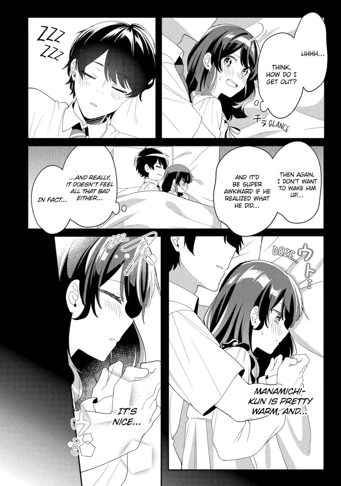Alone in a Room With a Beautiful Girl in Defenseless Cute Pajamas - Chapter 4.2 - Page 14
