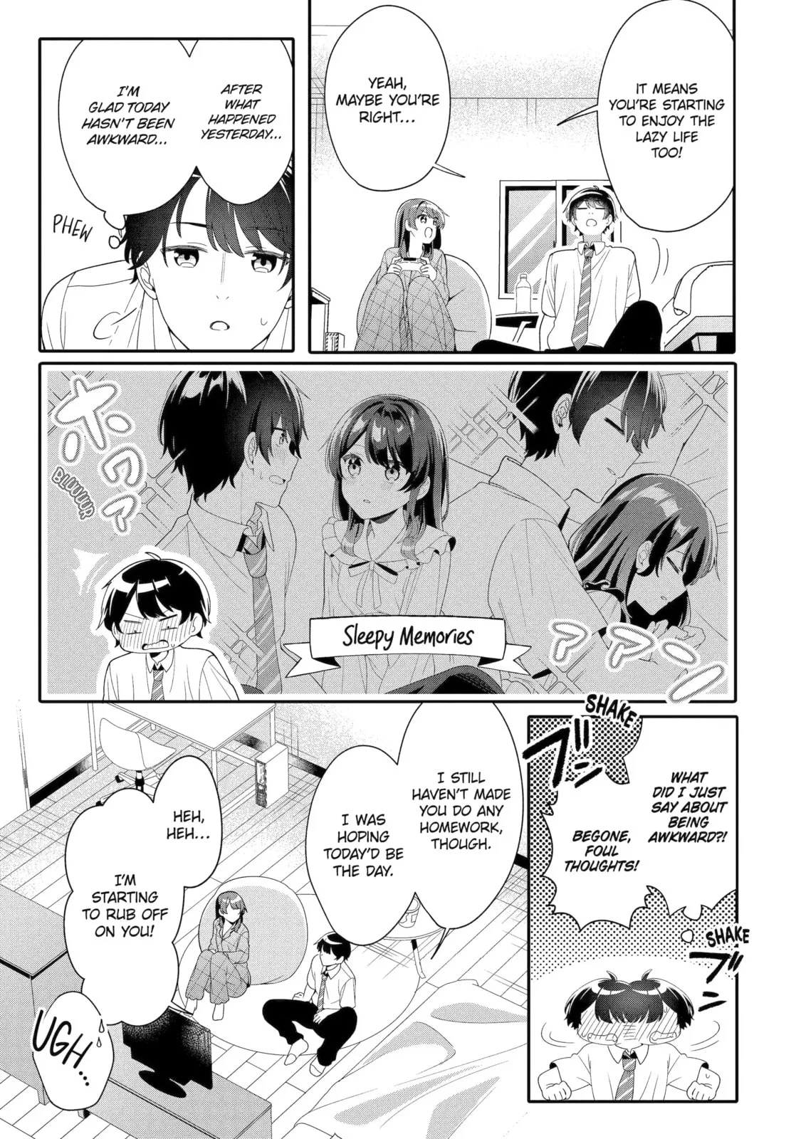 Alone in a Room With a Beautiful Girl in Defenseless Cute Pajamas - Chapter 4.3 - Page 5