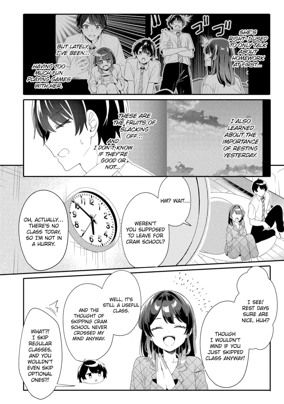 Alone in a Room With a Beautiful Girl in Defenseless Cute Pajamas - Chapter 4.3 - Page 6