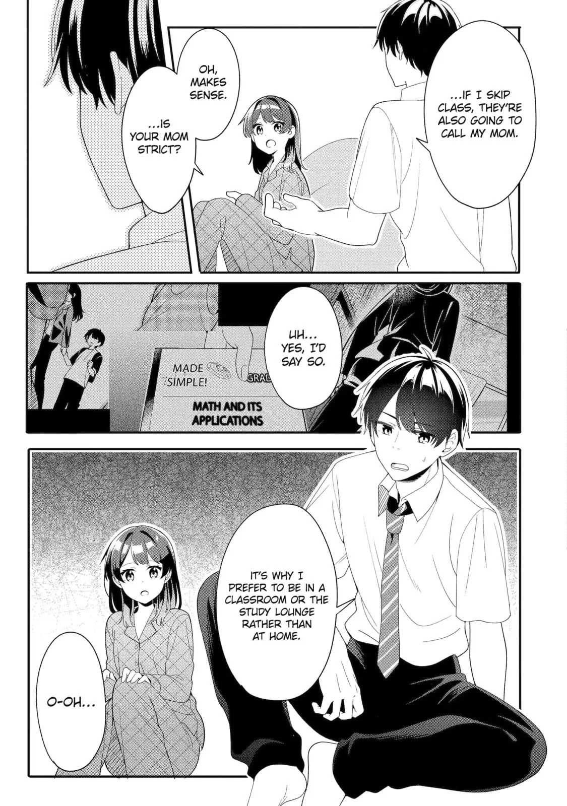 Alone in a Room With a Beautiful Girl in Defenseless Cute Pajamas - Chapter 4.3 - Page 7