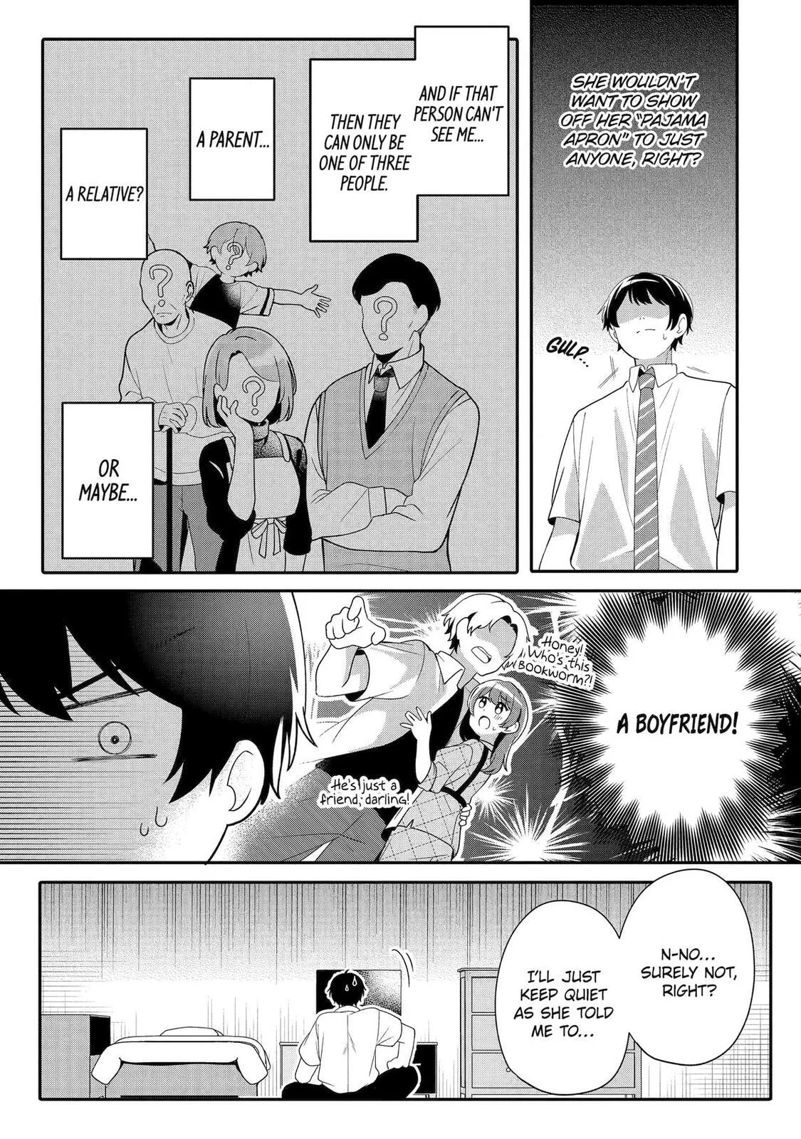 Alone in a Room With a Beautiful Girl in Defenseless Cute Pajamas - Chapter 5 - Page 13