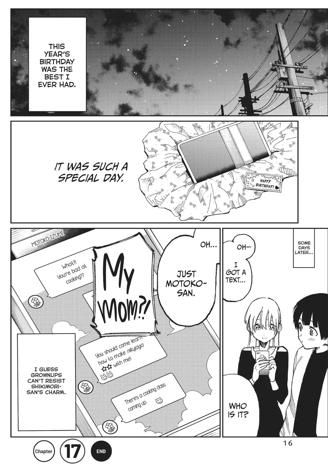 Shikimori's Not Just a Cutie - Chapter 17 - Page 17