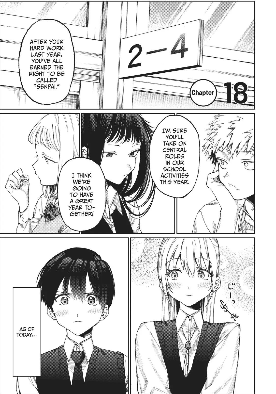 Shikimori's Not Just a Cutie - Chapter 18 - Page 1