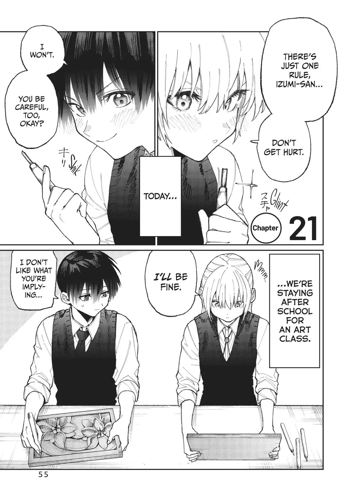 Shikimori's Not Just a Cutie - Chapter 21 - Page 1