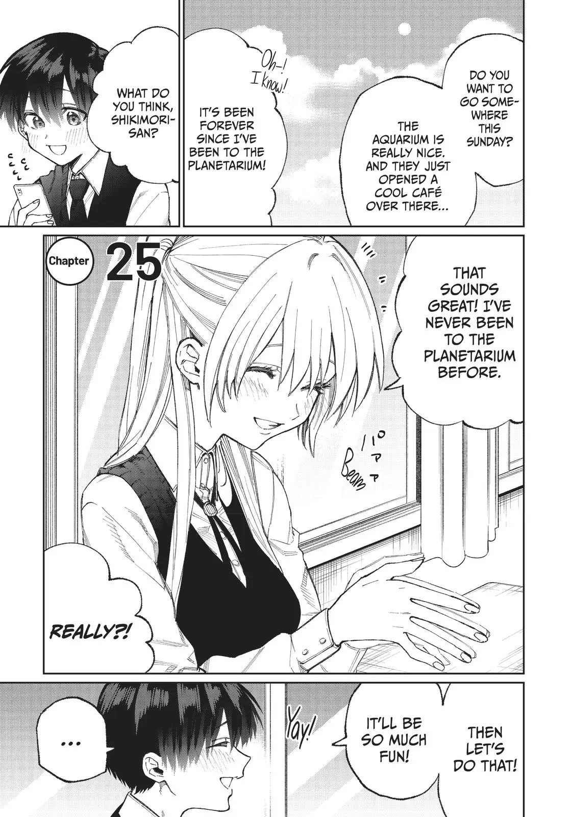 Shikimori's Not Just a Cutie - Chapter 25 - Page 1