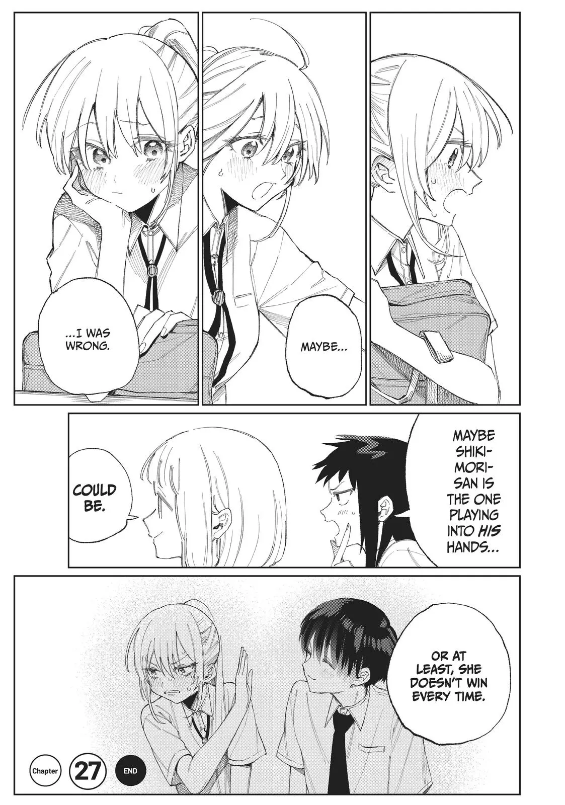 Shikimori's Not Just a Cutie - Chapter 27 - Page 14