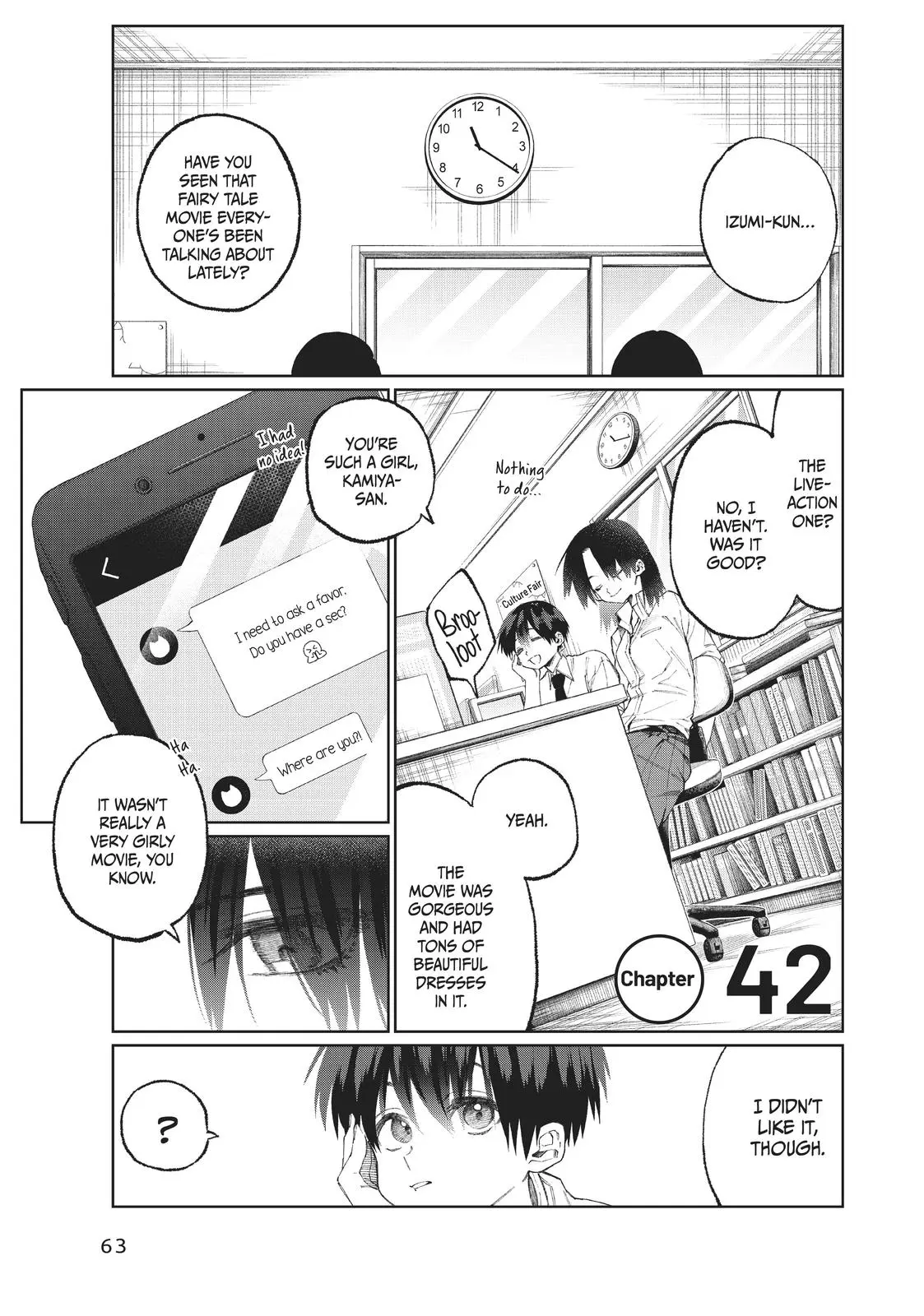 Shikimori's Not Just a Cutie - Chapter 42 - Page 1
