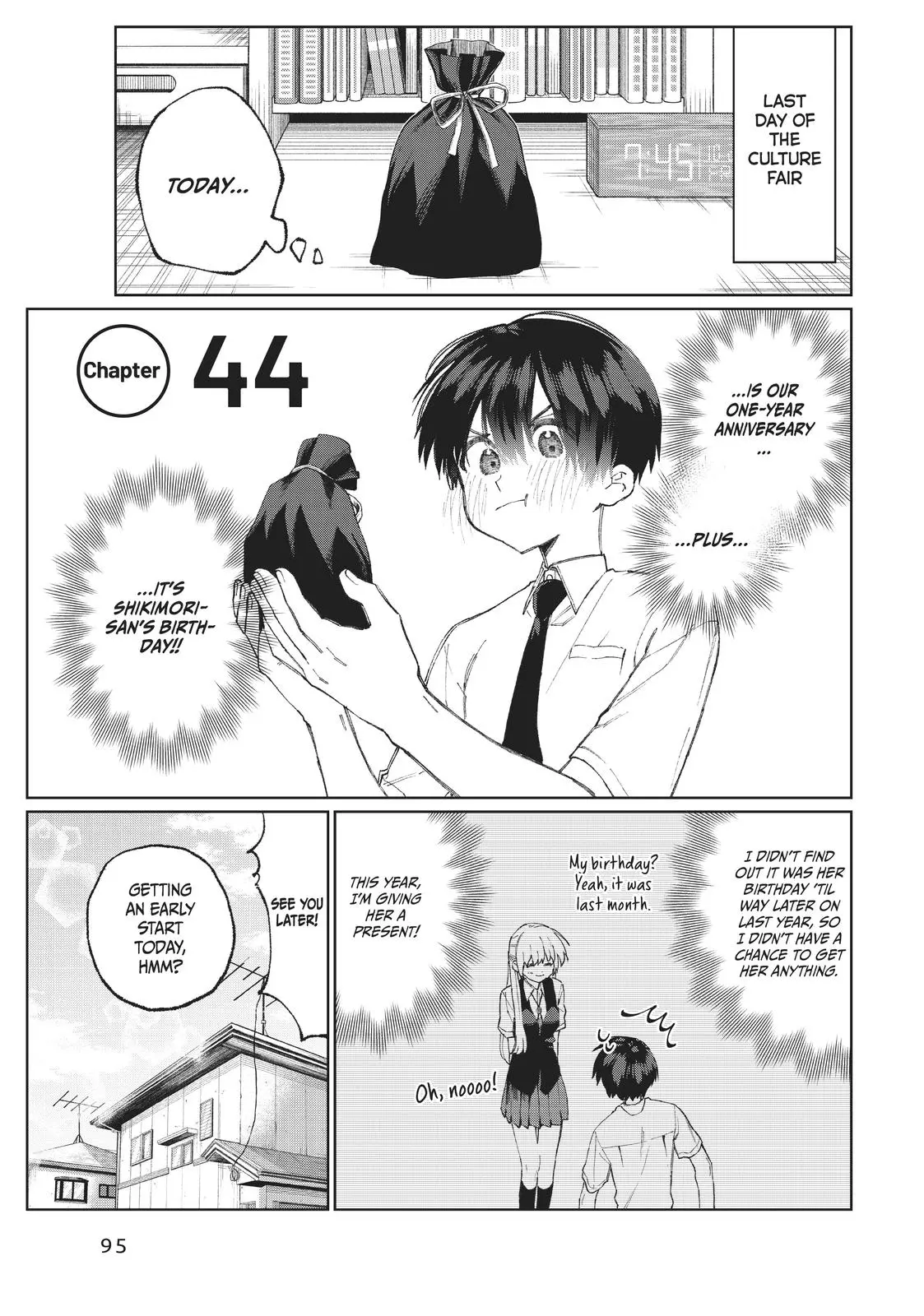 Shikimori's Not Just a Cutie - Chapter 44 - Page 1