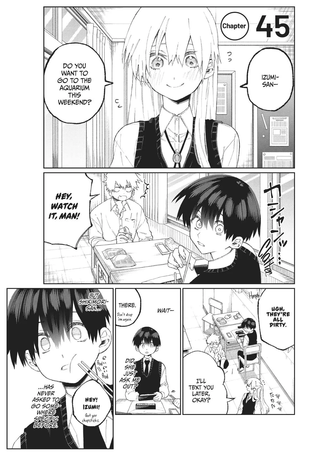 Shikimori's Not Just a Cutie - Chapter 45 - Page 1