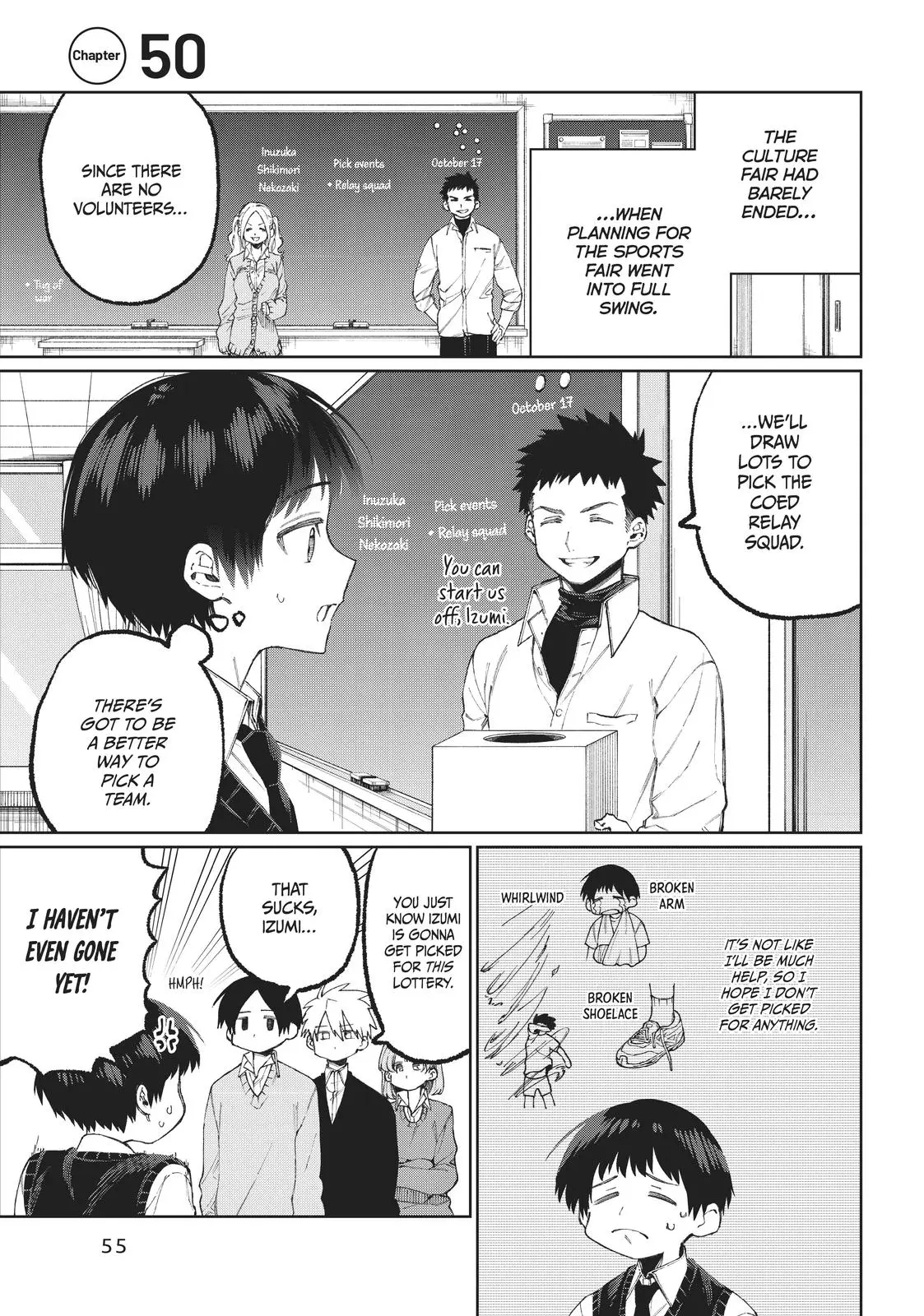 Shikimori's Not Just a Cutie - Chapter 50 - Page 1