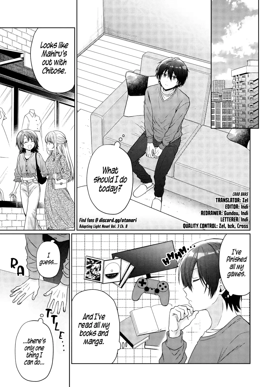 The Angel Next Door Spoils Me Rotten - Chapter 27.3 - Page 1