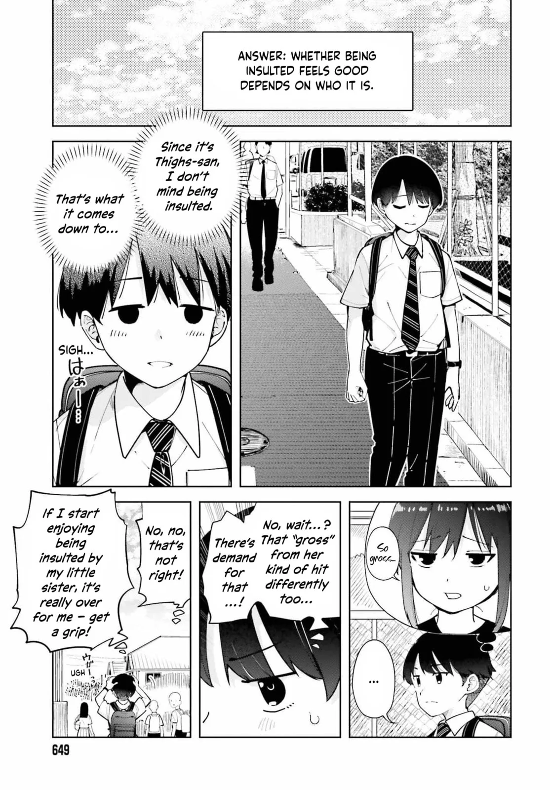 Thighs-san Next to Me - Chapter 3 - Page 5