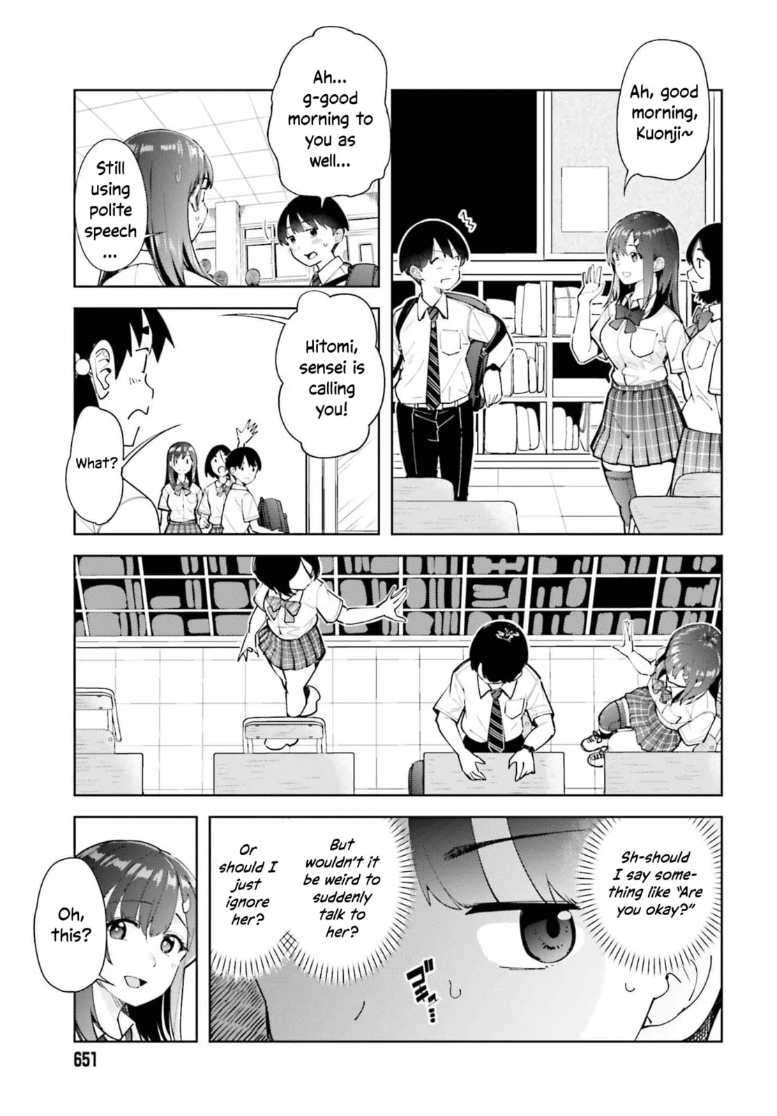Thighs-san Next to Me - Chapter 3 - Page 7