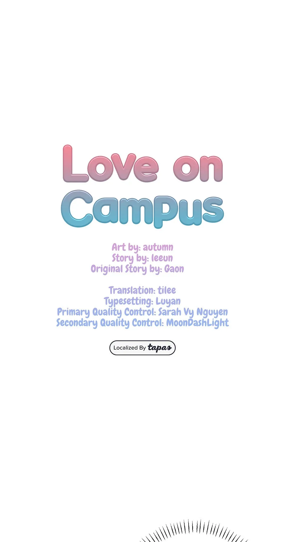 Love On Campus - Chapter 62 - Page 1