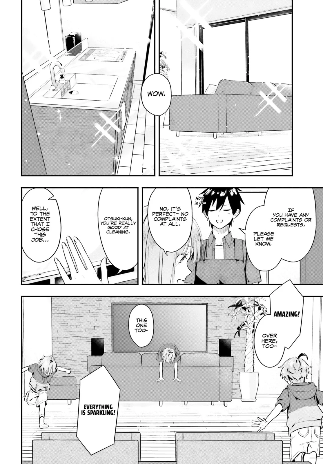 I Started Working a Housekeeping Job and Ended up Being Liked by the Family of the Most Beautiful Girl in School - Chapter 2 - Page 12