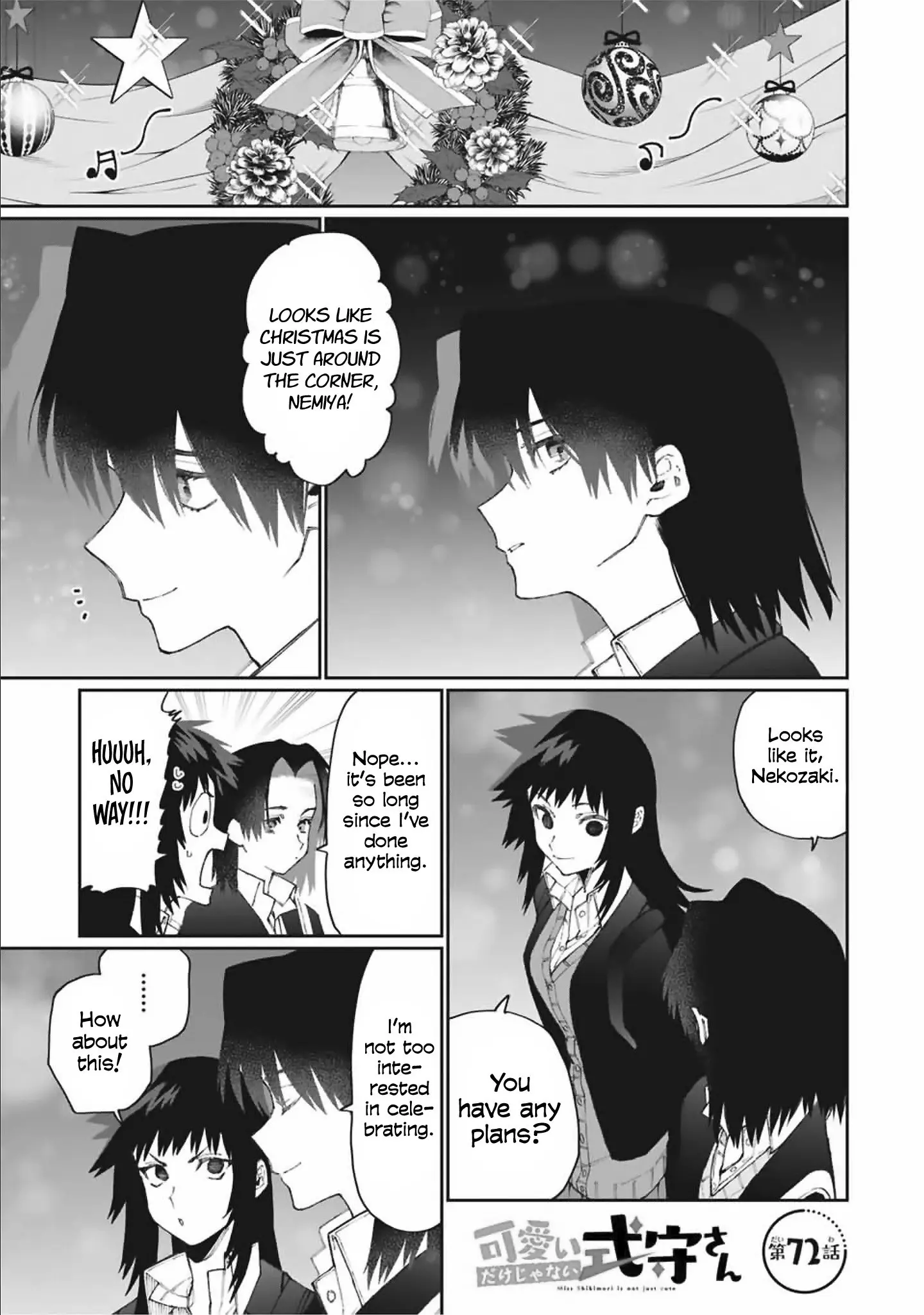 Shikimori's Not Just a Cutie - Chapter 72 - Page 1