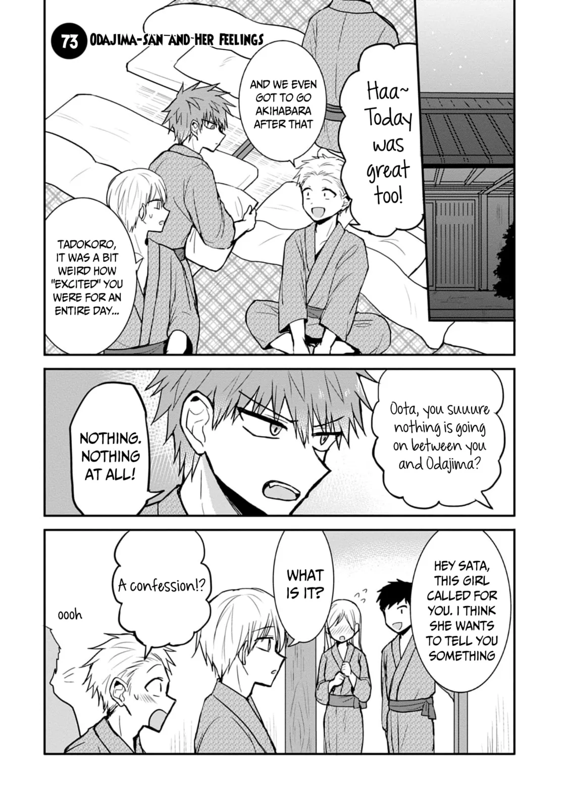 Inexpressive Kashiwada and Expressive Oota - Chapter 73 - Page 1