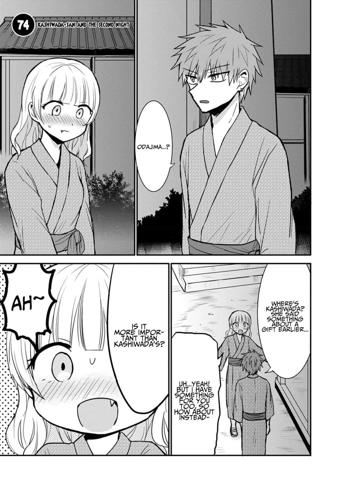 Inexpressive Kashiwada and Expressive Oota - Chapter 74 - Page 1