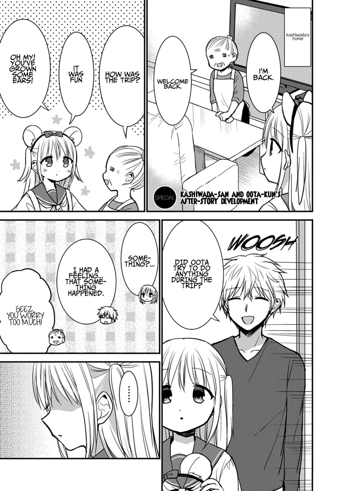 Inexpressive Kashiwada and Expressive Oota - Chapter 75.5 - Page 1