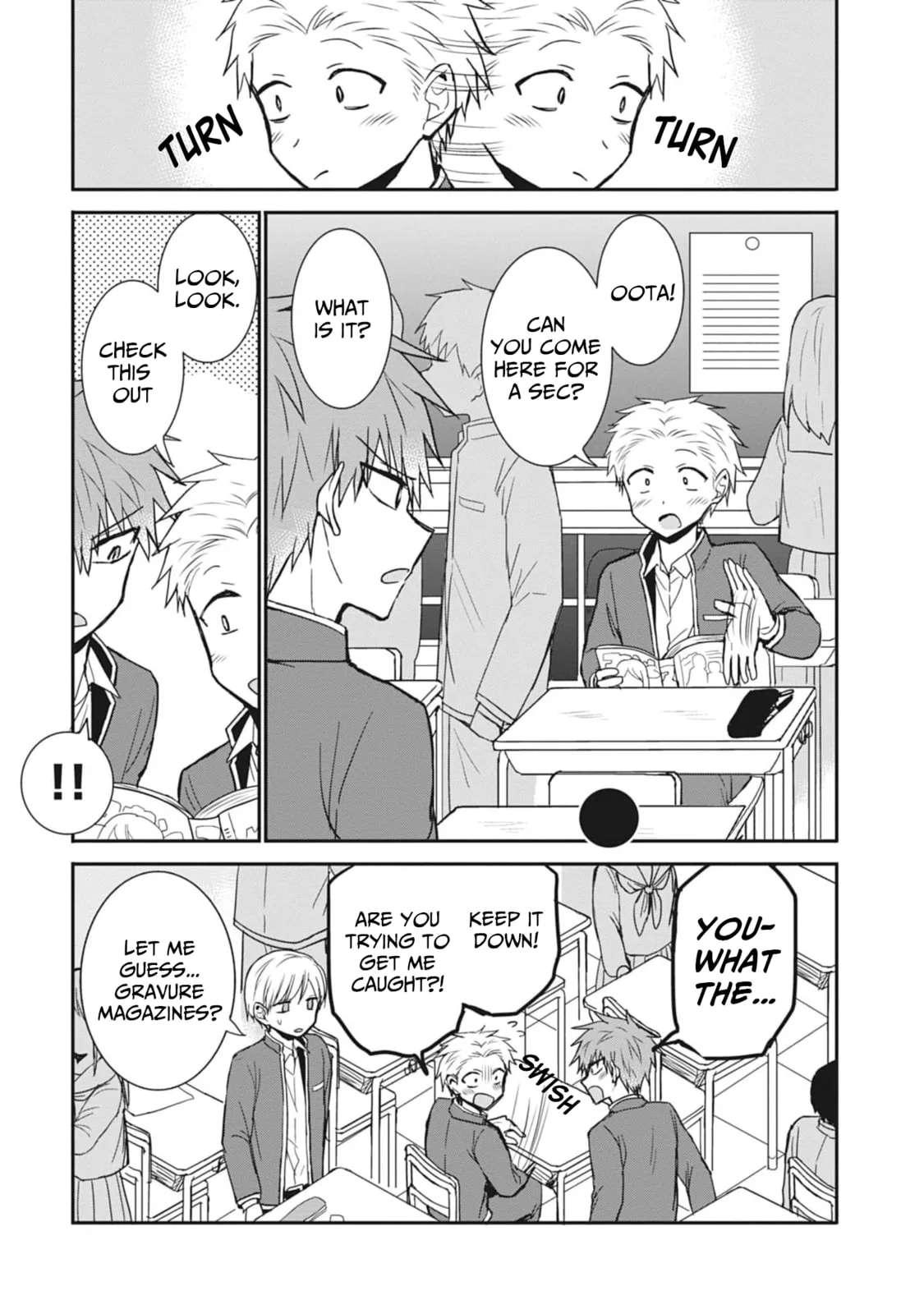 Inexpressive Kashiwada and Expressive Oota - Chapter 78 - Page 1
