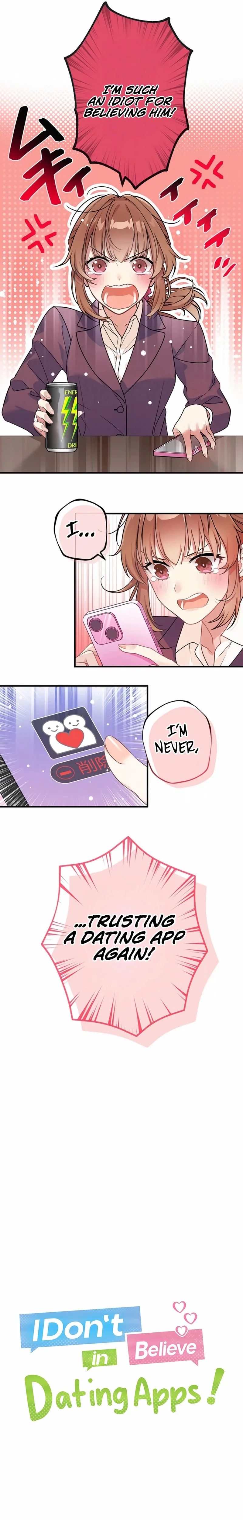 I Don't Believe In Dating Apps! - Chapter 1 - Page 5