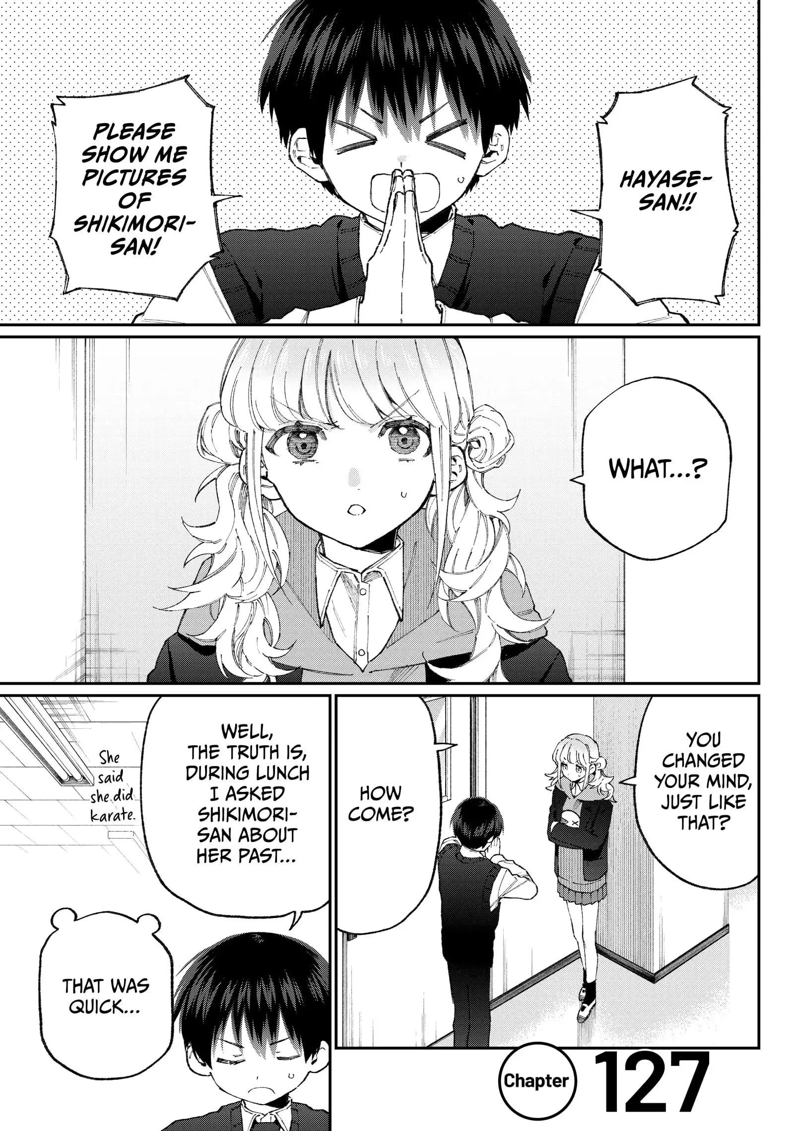 Shikimori's Not Just a Cutie - Chapter 127 - Page 1