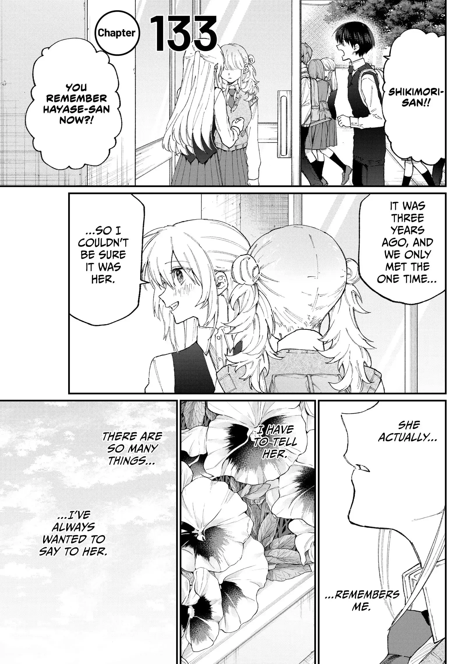 Shikimori's Not Just a Cutie - Chapter 133 - Page 1