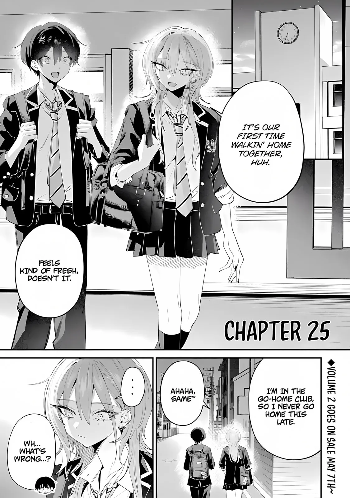 Haimiya-Senpai is Scary But Cute - Chapter 25 - Page 1