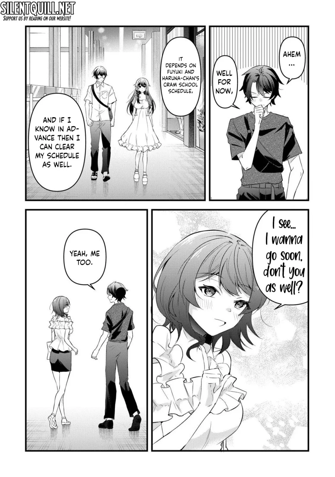 When I Murmured, 'I Want a Childhood Friend,' the Behavior of My Female Friend I Often Hang Out with Changed - Chapter 12 - Page 4