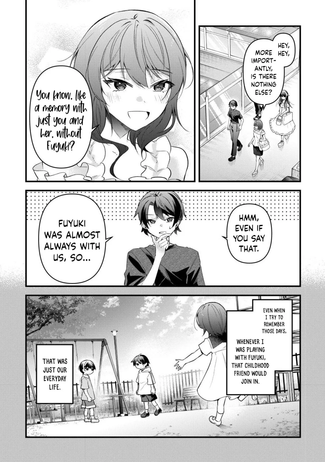 When I Murmured, 'I Want a Childhood Friend,' the Behavior of My Female Friend I Often Hang Out with Changed - Chapter 12 - Page 13