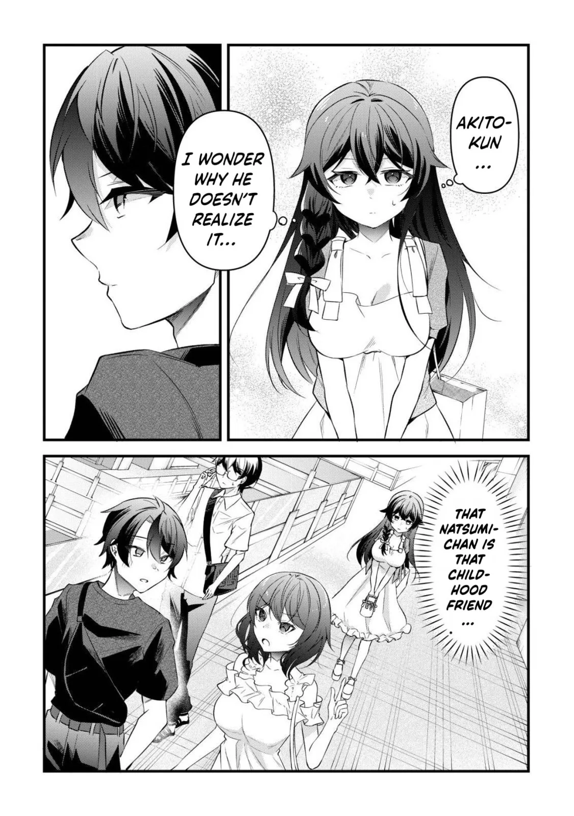When I Murmured, 'I Want a Childhood Friend,' the Behavior of My Female Friend I Often Hang Out with Changed - Chapter 12 - Page 16