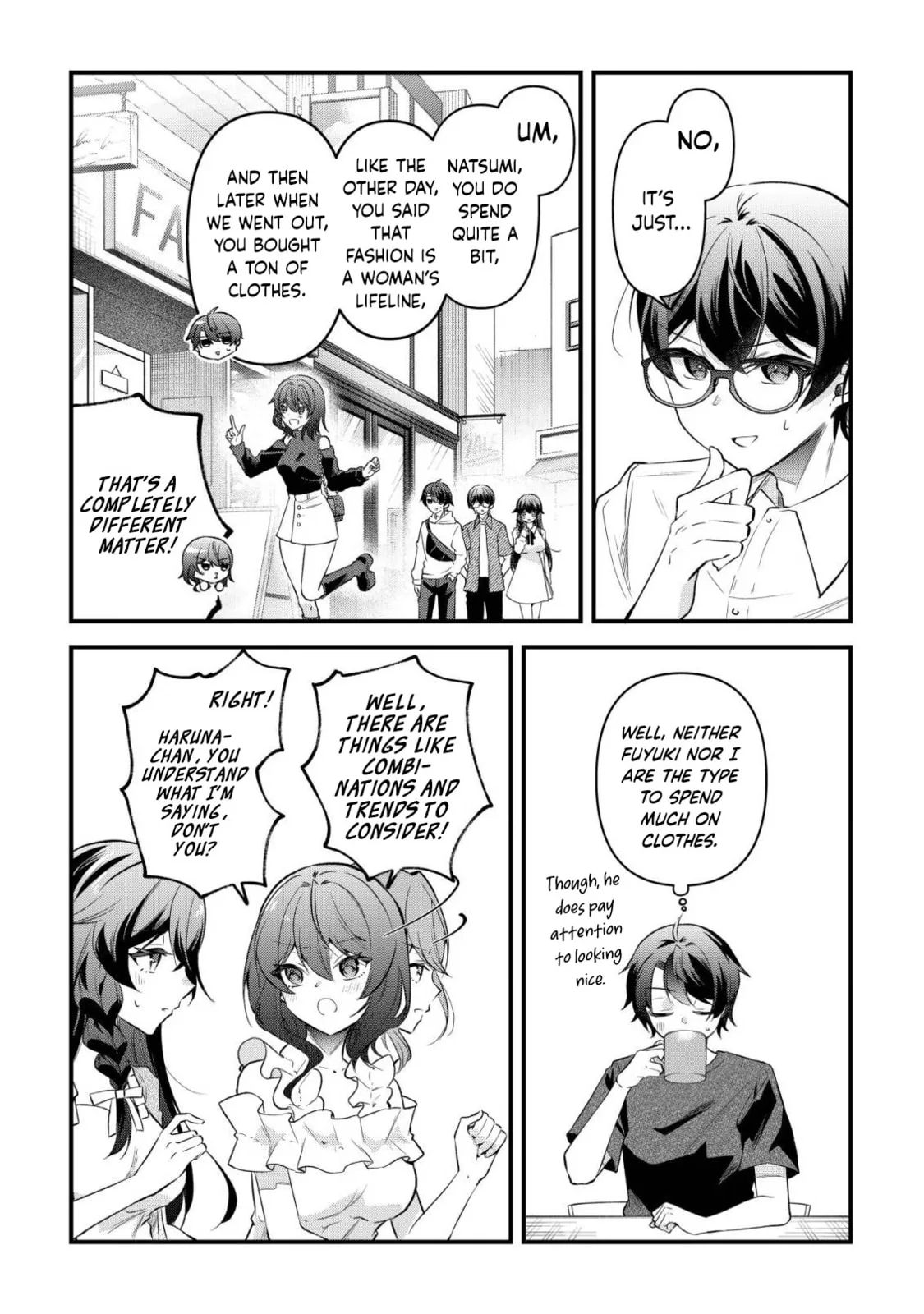 When I Murmured, 'I Want a Childhood Friend,' the Behavior of My Female Friend I Often Hang Out with Changed - Chapter 13 - Page 4