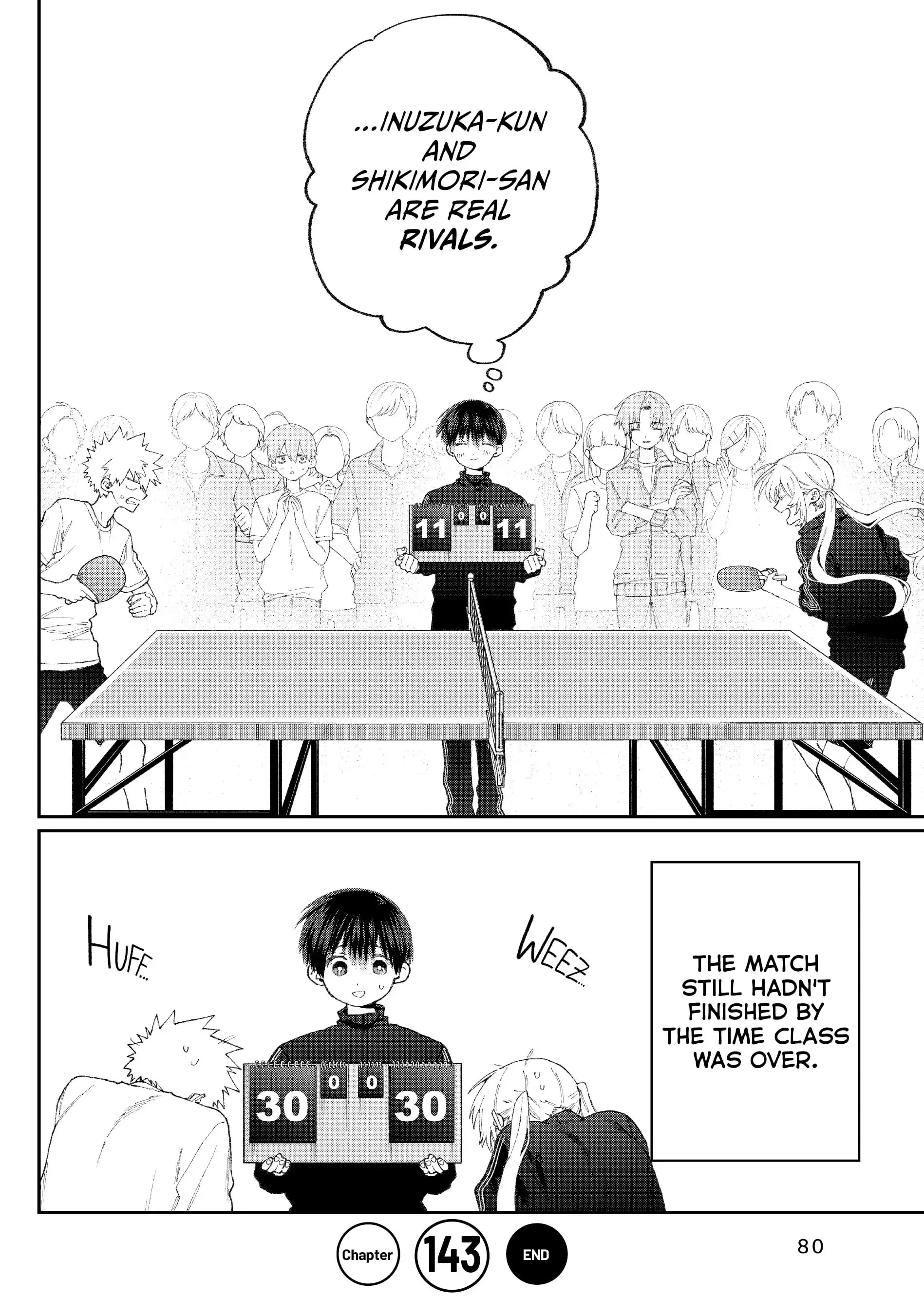 Shikimori's Not Just a Cutie - Chapter 143 - Page 14