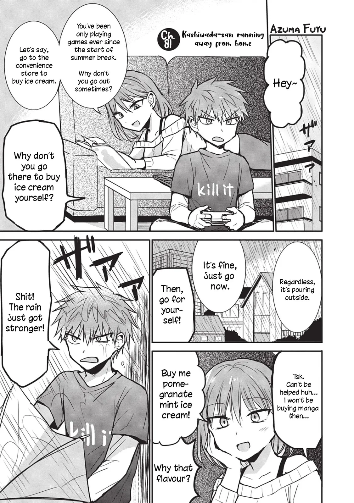 Inexpressive Kashiwada and Expressive Oota - Chapter 81 - Page 1