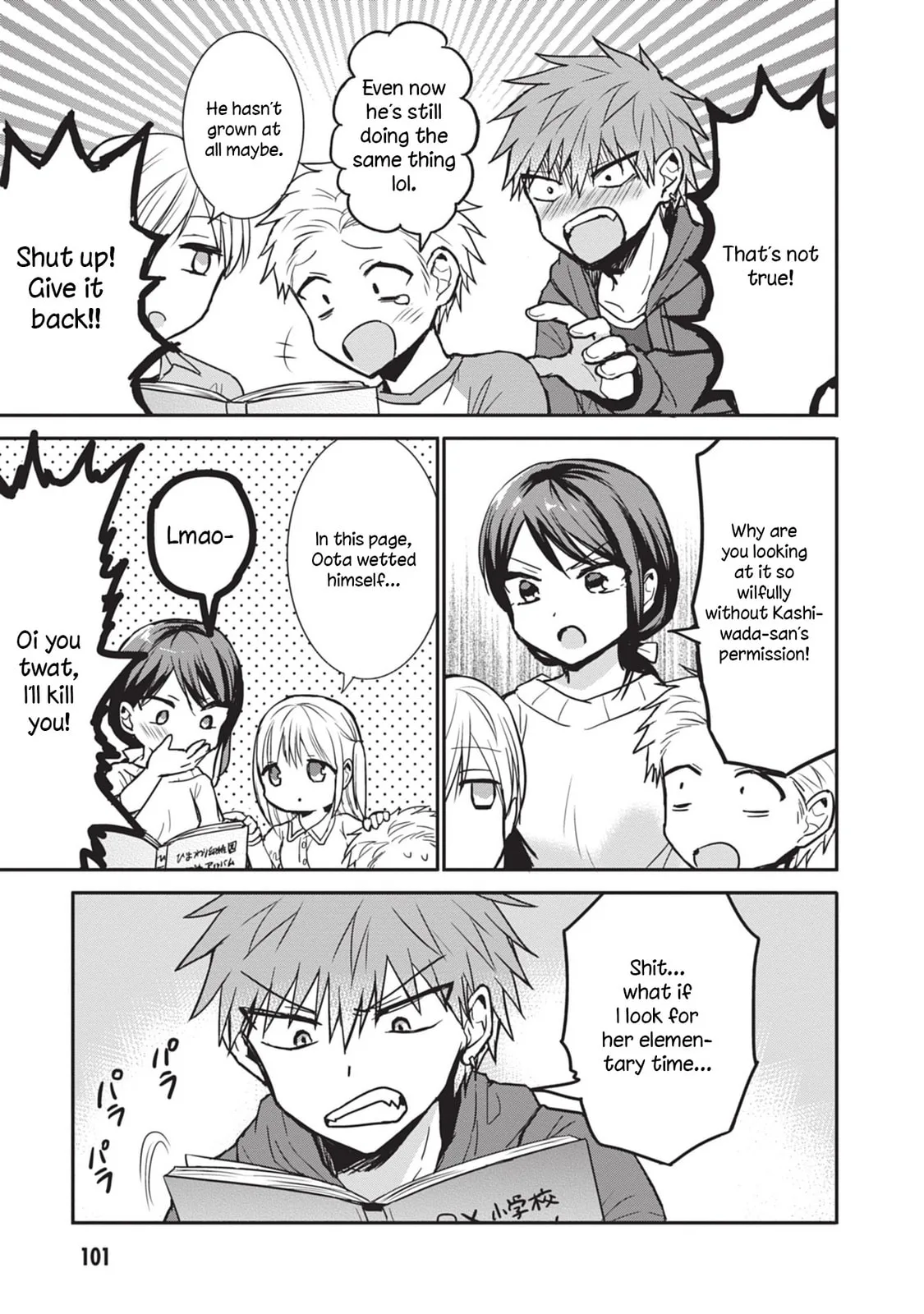 Inexpressive Kashiwada and Expressive Oota - Chapter 84 - Page 9