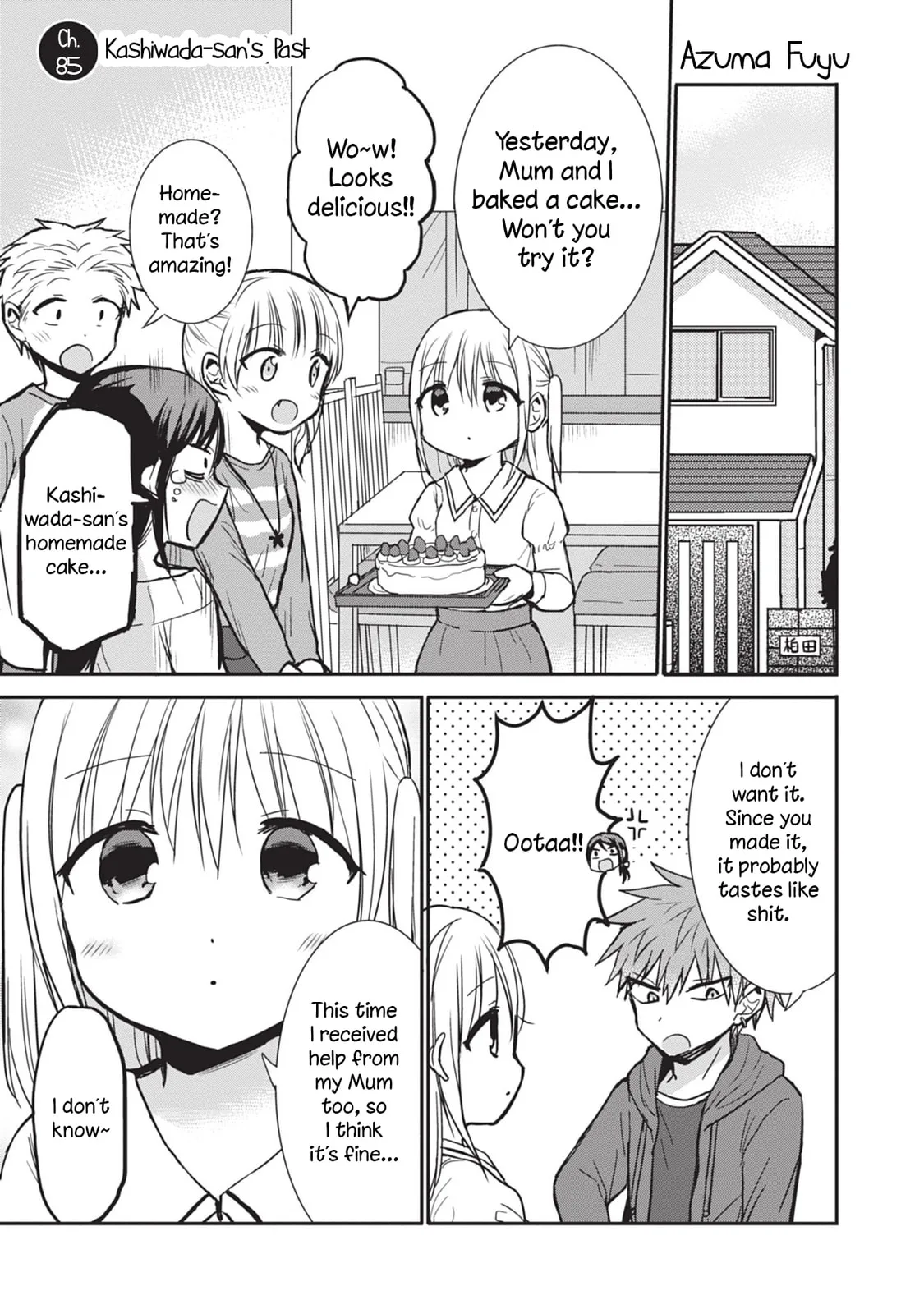 Inexpressive Kashiwada and Expressive Oota - Chapter 85 - Page 1