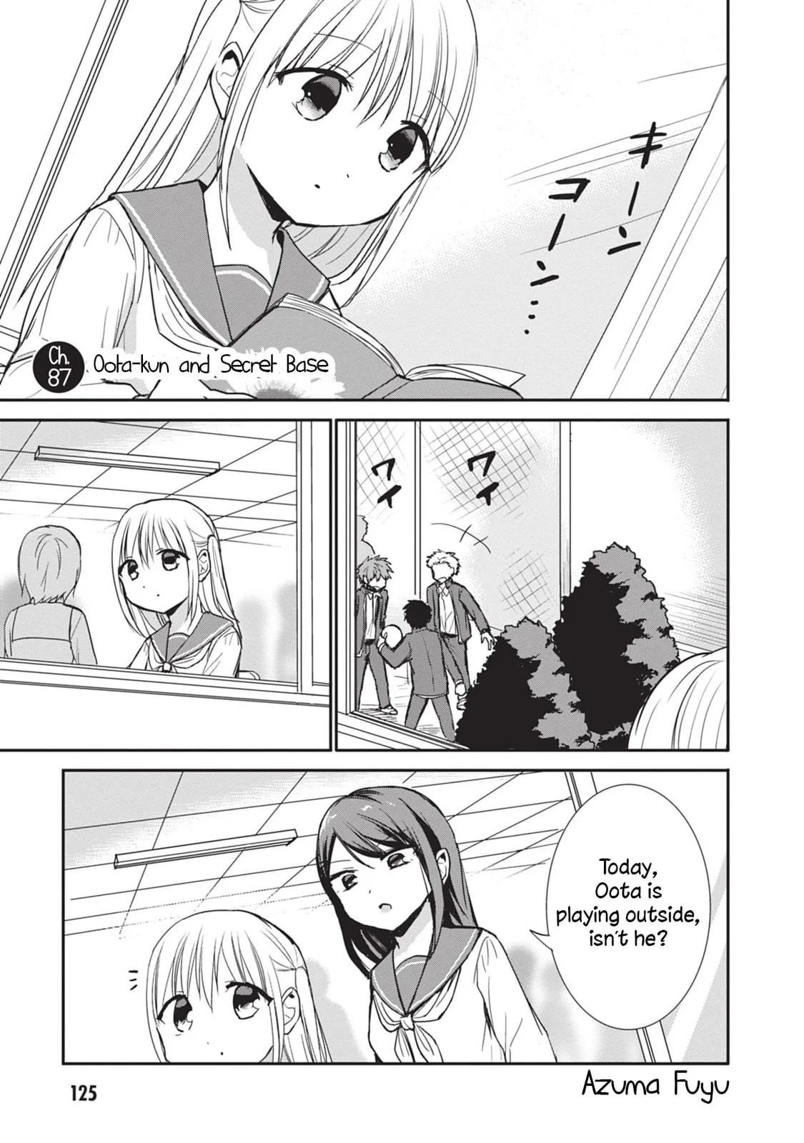 Inexpressive Kashiwada and Expressive Oota - Chapter 87 - Page 1