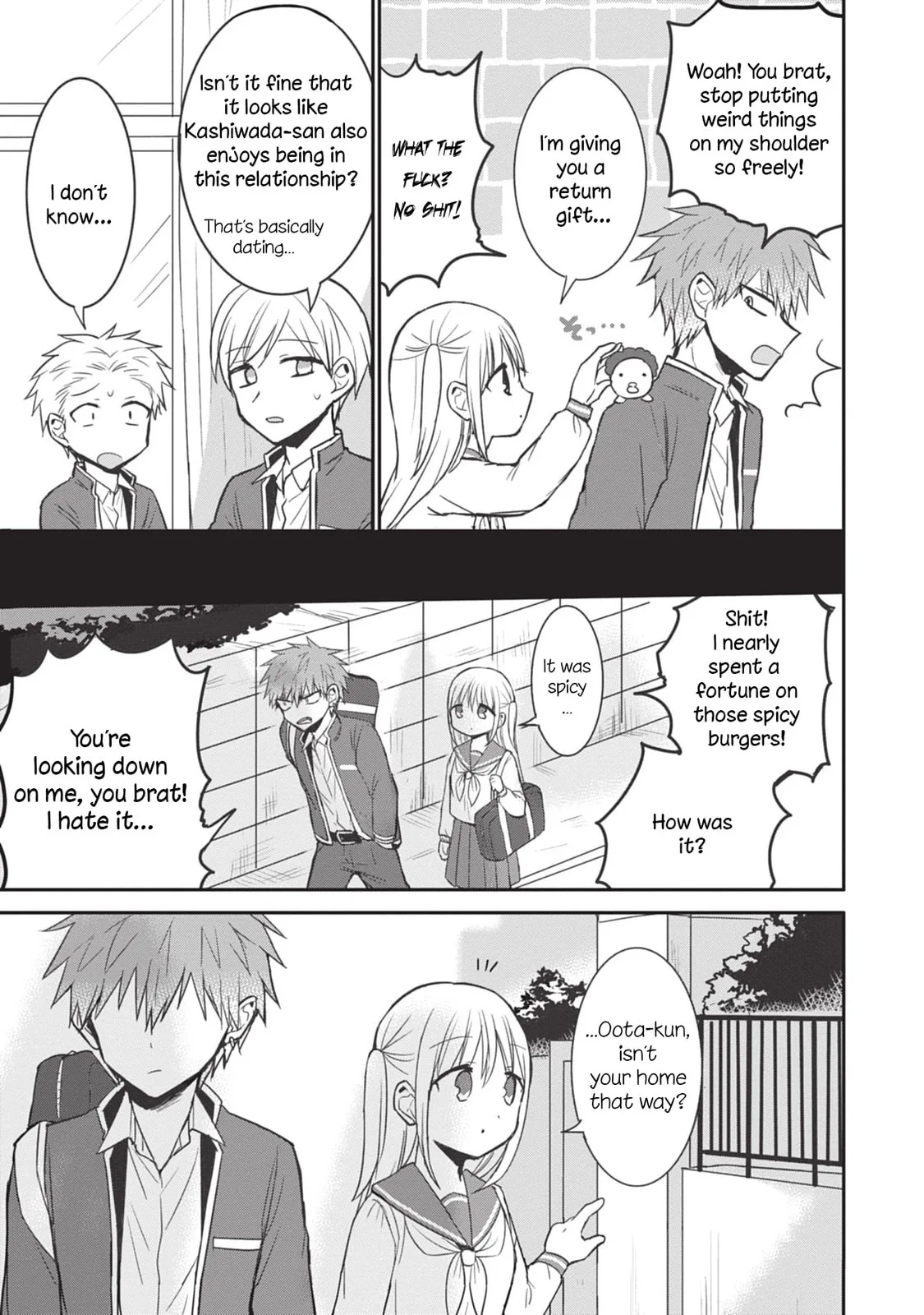 Inexpressive Kashiwada and Expressive Oota - Chapter 87.5 - Page 15