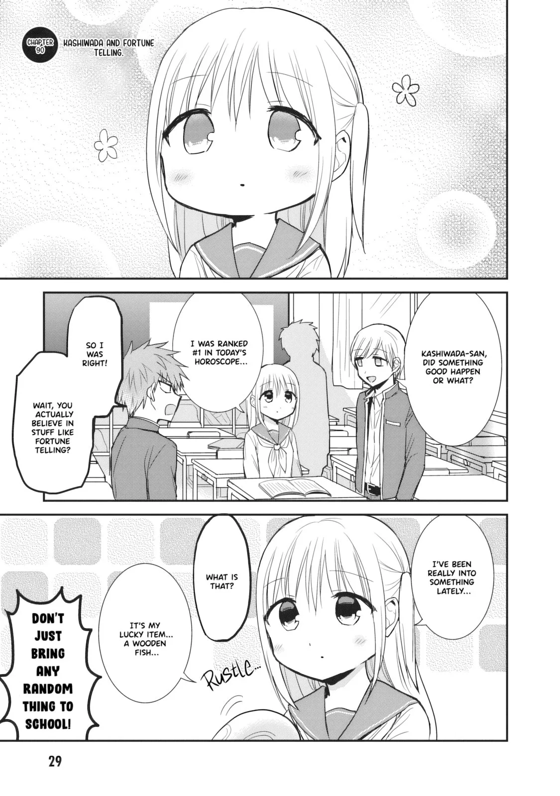 Inexpressive Kashiwada and Expressive Oota - Chapter 90 - Page 1