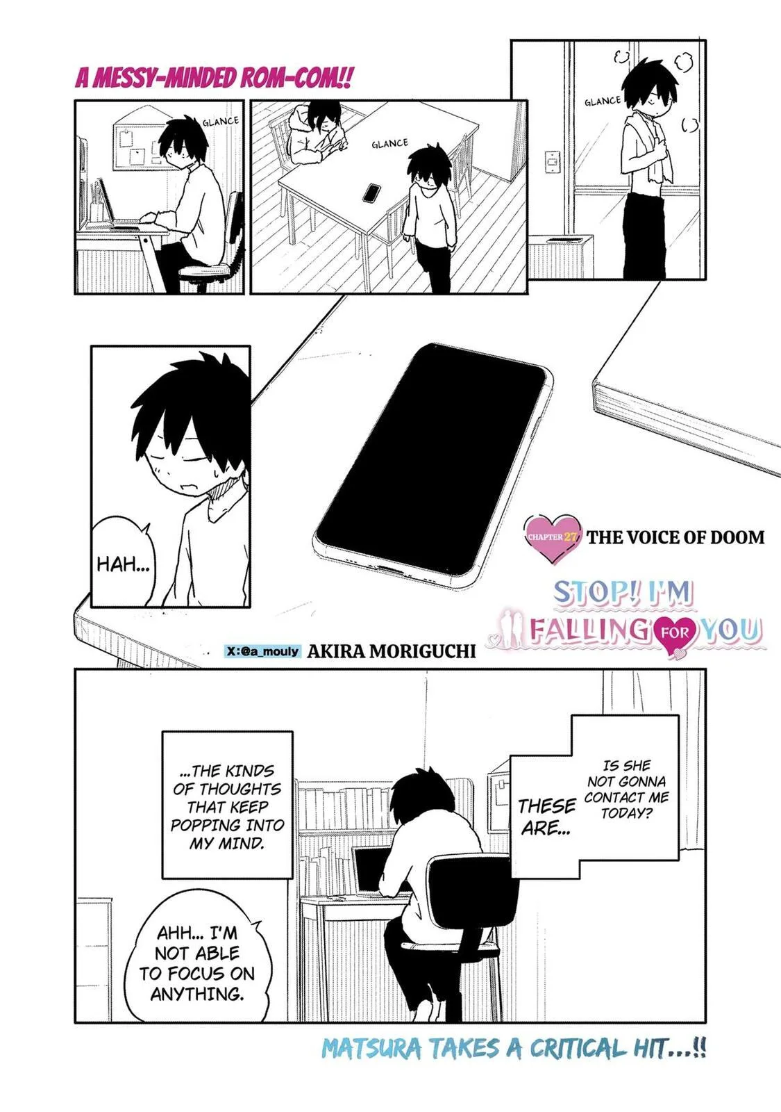 Stop! I'm Falling for You! - Chapter 27 - Page 1