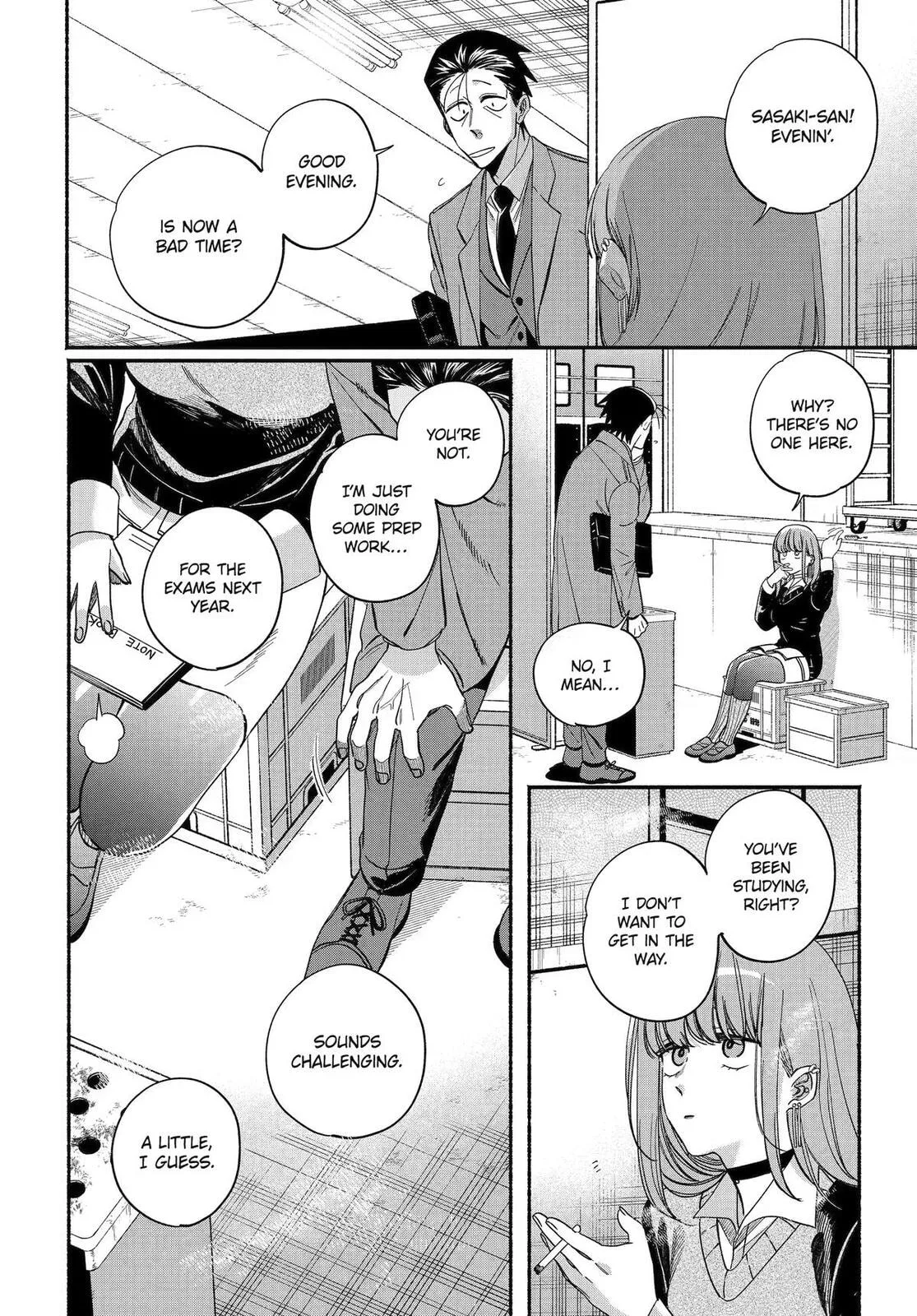 Super no Ura de Yani Suu Futari - Chapter 59 - Page 20