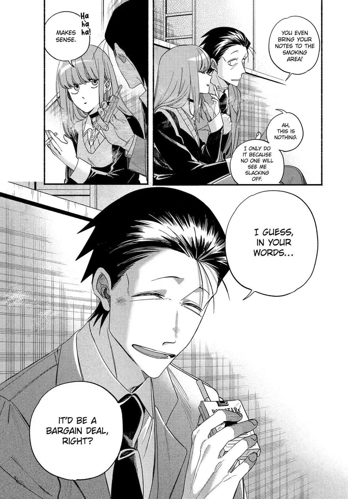Super no Ura de Yani Suu Futari - Chapter 59 - Page 21
