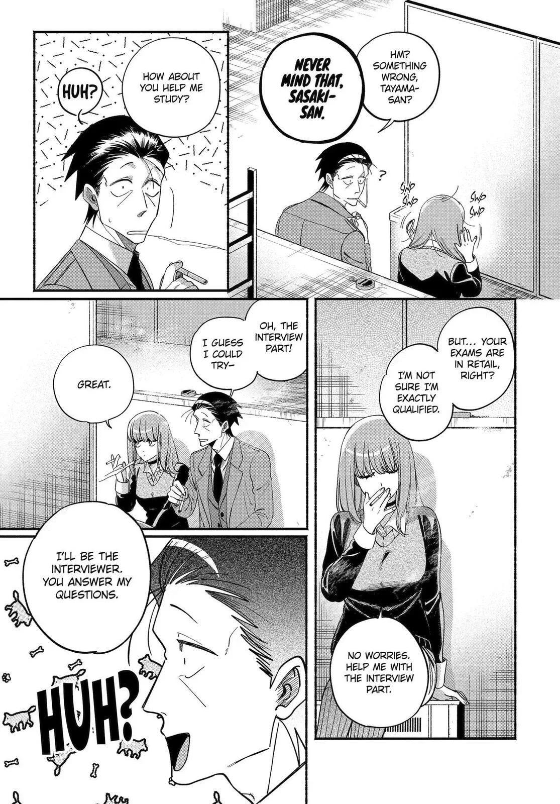 Super no Ura de Yani Suu Futari - Chapter 59 - Page 23