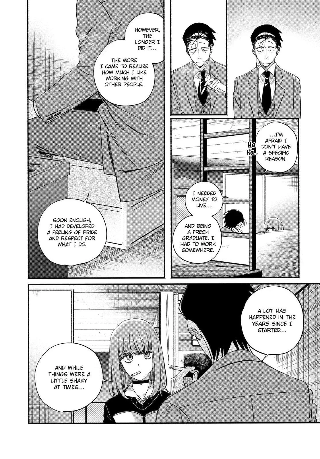 Super no Ura de Yani Suu Futari - Chapter 59 - Page 26