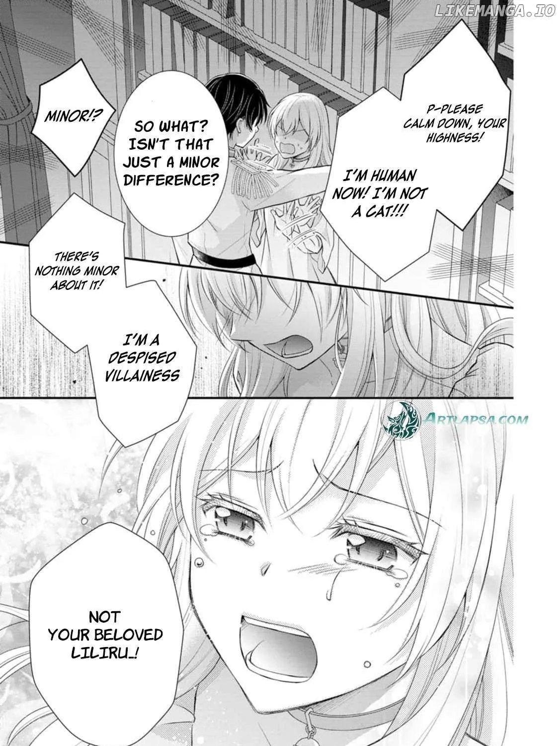 The Villainess Cursed into a Cat is Taken in by the Crown Prince - Chapter 8 - Page 27