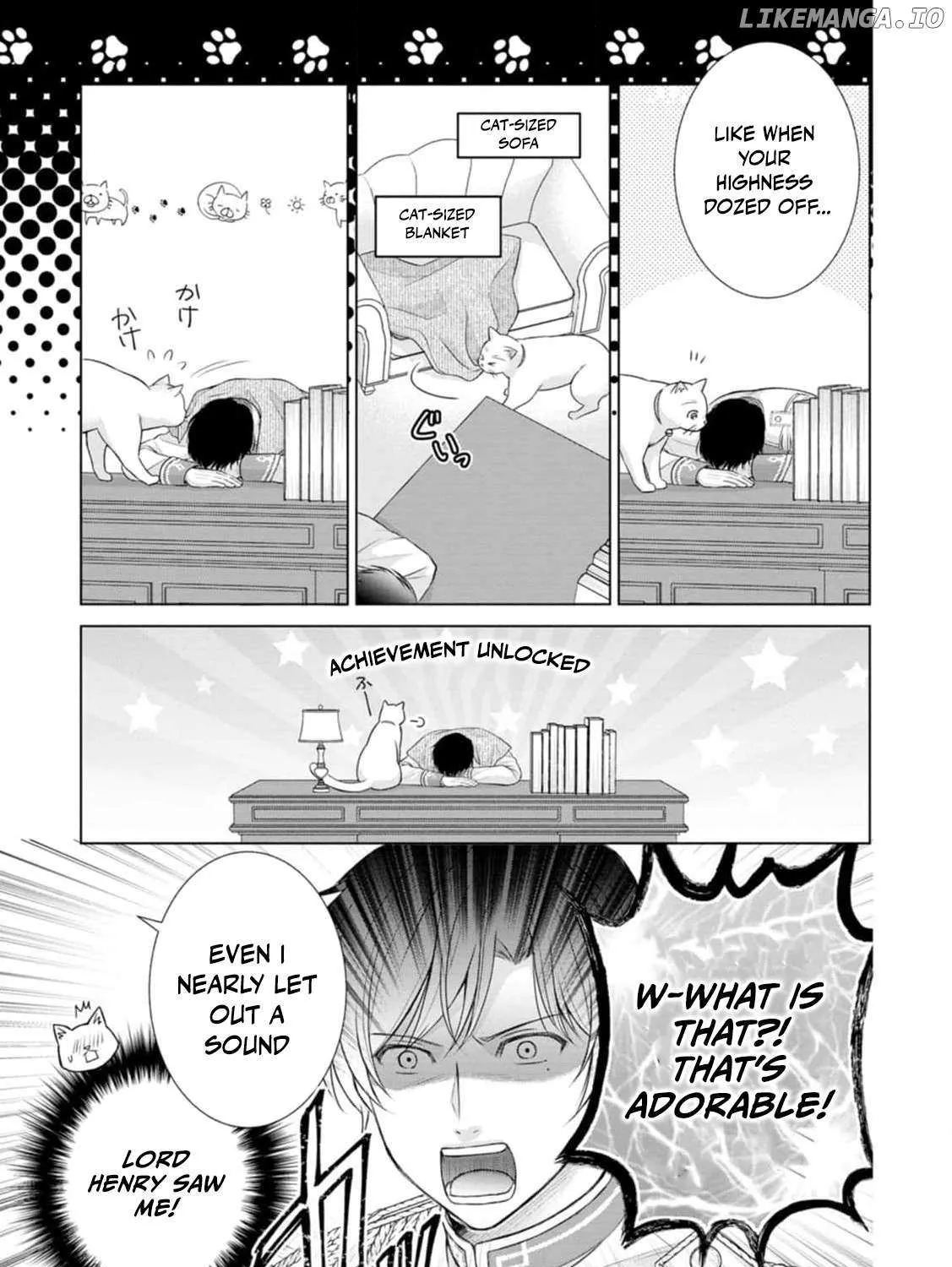 The Villainess Cursed into a Cat is Taken in by the Crown Prince - Chapter 10 - Page 47
