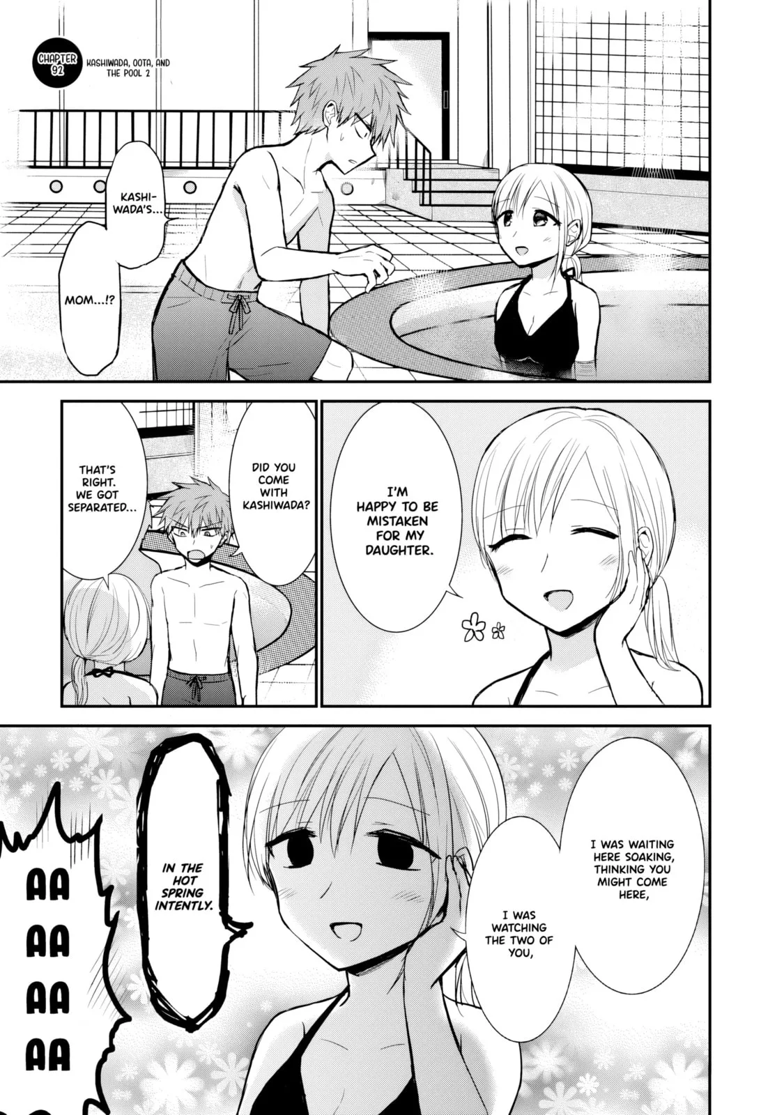 Inexpressive Kashiwada and Expressive Oota - Chapter 92 - Page 1