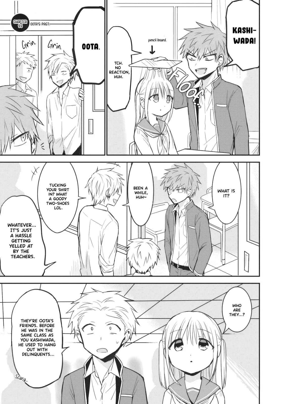 Inexpressive Kashiwada and Expressive Oota - Chapter 93 - Page 1