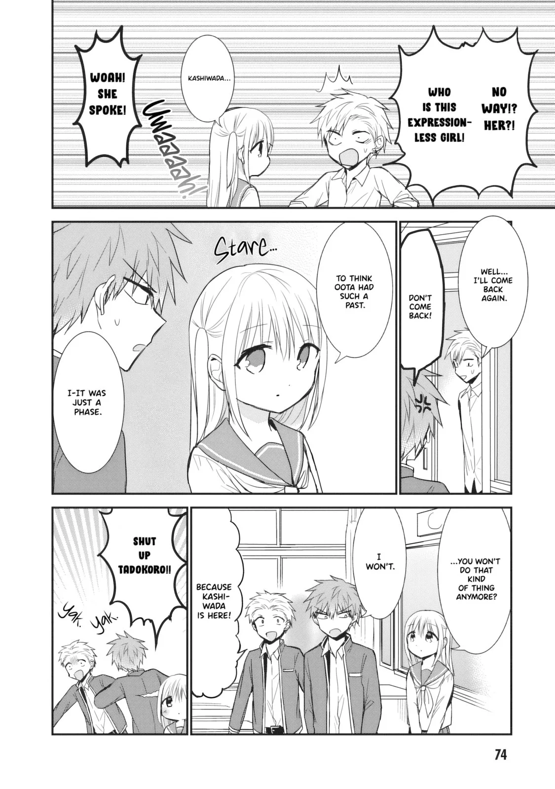 Inexpressive Kashiwada and Expressive Oota - Chapter 93 - Page 8
