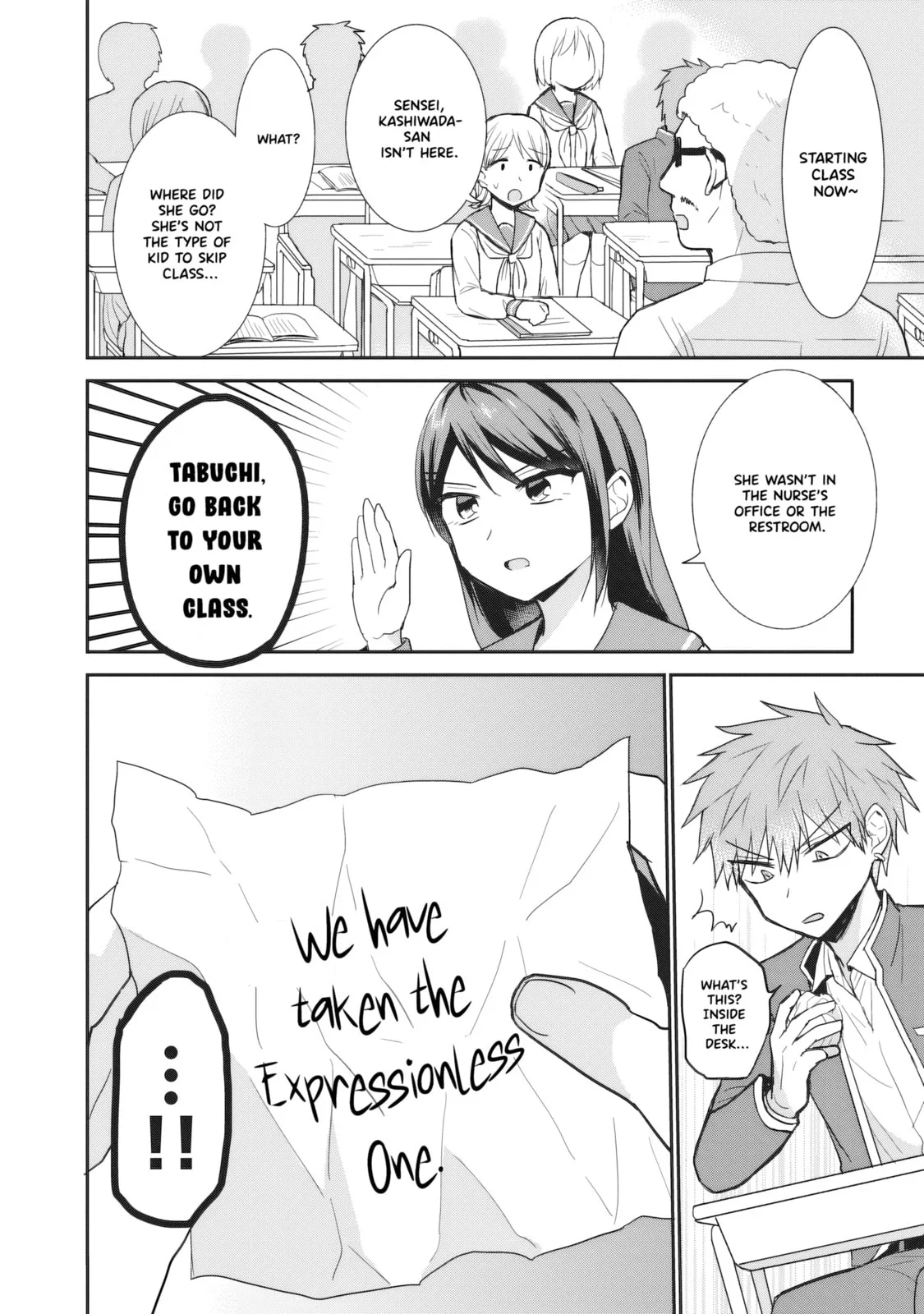 Inexpressive Kashiwada and Expressive Oota - Chapter 93 - Page 10